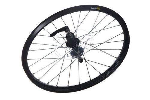 Tern Rear Wheel Double Section Rim Q-release 20"406  Black   also suits Dahon