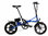 KwikFold XITE Blue Electric Folding Bike 36V  Clearance but Brand New