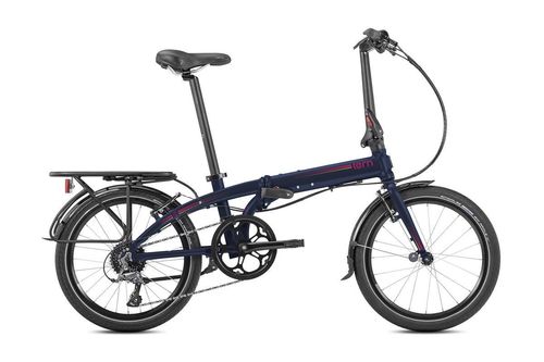 Tern Link D8  Midnight Blue with Pink Graphics