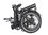 Wisper 806 36v Folding Electric Bike Black