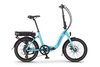 Wisper 806 36v Folding Electric Bike  Battery  Blue