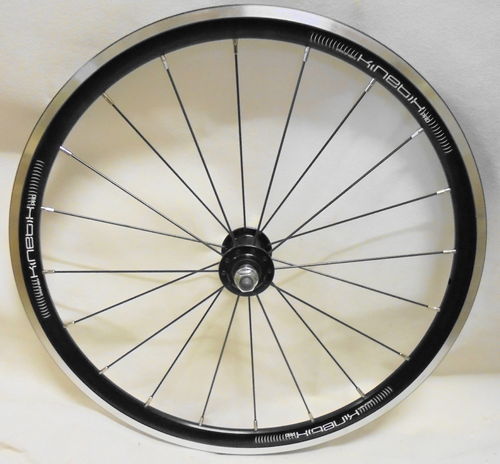 Dahon Front Wheel  Kinetix Pro Rim with Nutted Hub 20H Black